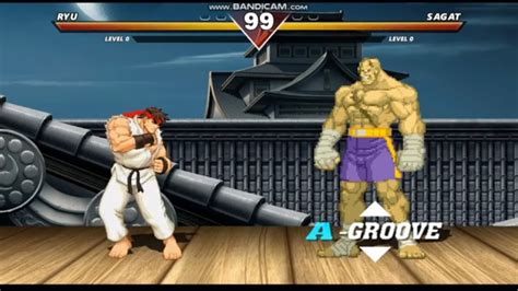 Ryu Vs Sagat Epic Fight Youtube