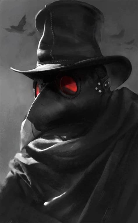 Dark Art Plague Doctor Plague Doctor Costume Plague Doctor Mask