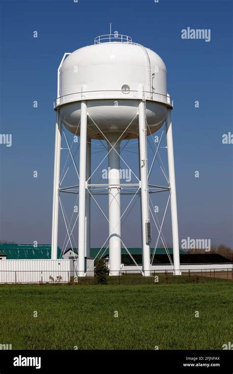Water Storage Tower Ontario Canada Stock Photo Alamy