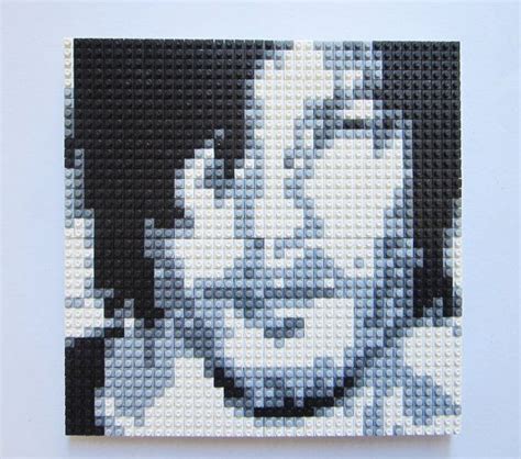 Pixel Puzzle Daryl Dixon The Walking Dead 30 Day Moneyback Etsy