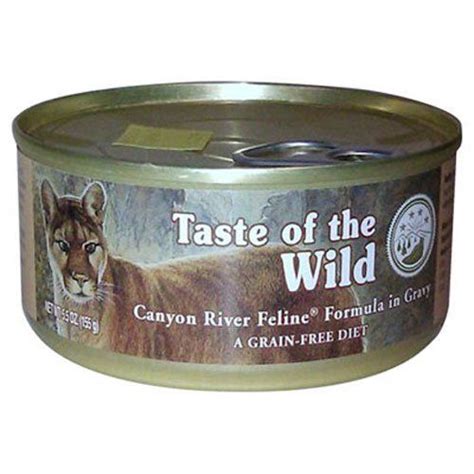 Hypoallergenic cat food is prepared with a commitment to food safety. Taste Of The Wild 55 ounce Canyon River Formula Salmon and ...
