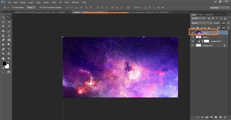How To Create Galaxy Logo Design From Face In Photoshop Clipping Path