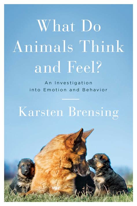 What Do Animals Think And Feel Book By Karsten Brensing Official