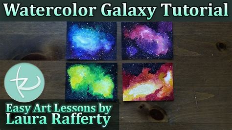 Beginner Watercolor Galaxy Tutorial In 7 Easy Steps Learn To Paint