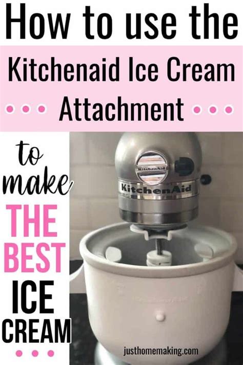 How To Use Kitchenaid Ice Cream Maker For The Best Treat Ever Artofit