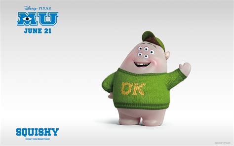 Squishy In Monsters University - Mystery Wallpaper