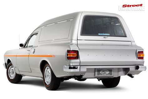 One Of One 1970 Ford Falcon Xw Gs Silver Fox Panel Van