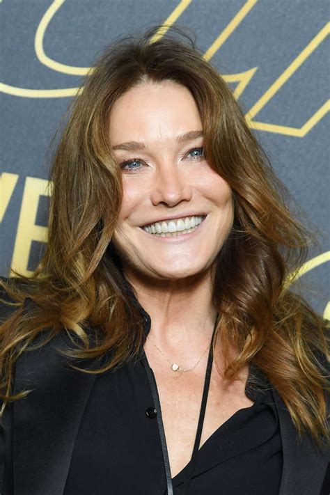 Carla Bruni Attends The Etam Fashion Show During Paris Fashion