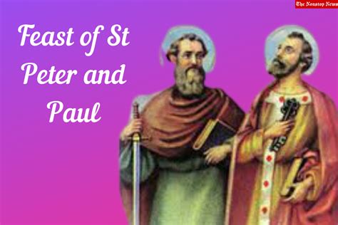 Feast Of St Peter And Paul 2022 Images Quotes Posters Messages