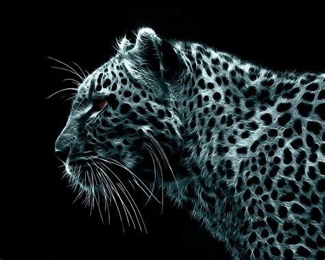 Snow Leopard Digital Art