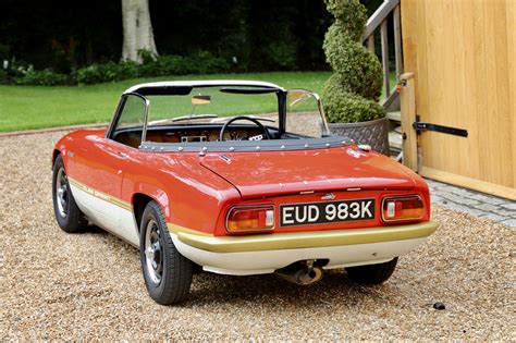 lotus elan sprint dhc 1972 20 700 miles from new in total uk sports carsuk sports cars