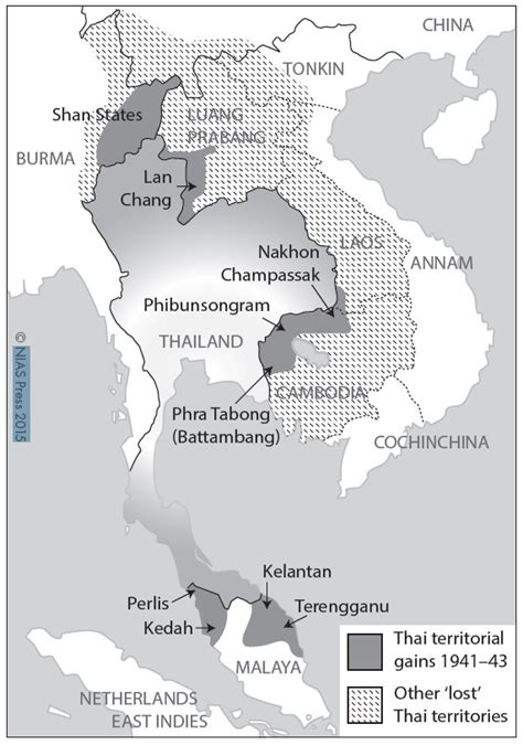 The Lost Territories Franco Thai Relations After Wwii End Of Empire