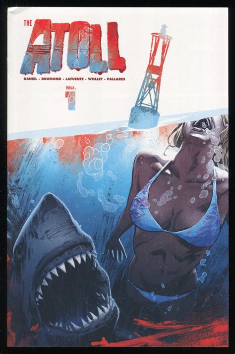 The Atoll Comics 1 2 Great White Shark Attack Horror Similar To Jaws