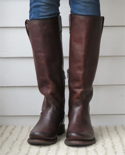 Howdy Slim Riding Boots For Thin Calves Frye Phillip Harness Tall