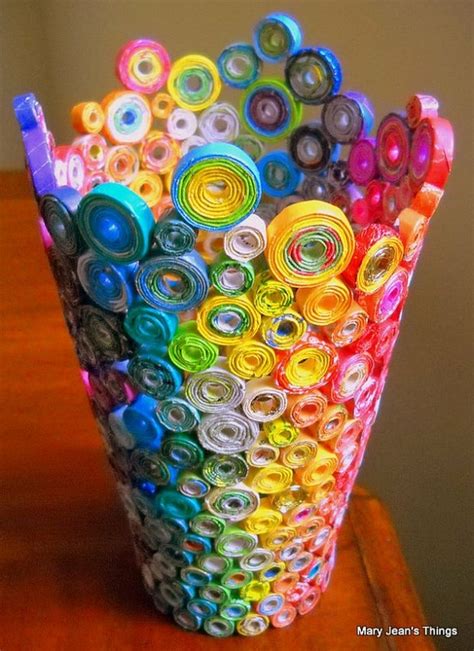 The Art Of Up Cycling Recycled Magazine Crafts Ideas To Inspire