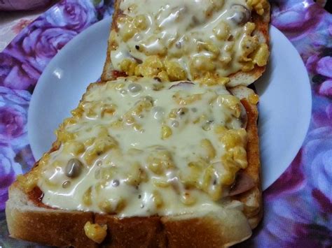 Maybe you would like to learn more about one of these? Roti Bakar Telur Sosej bersalut Cheese | CeLoteh MJ