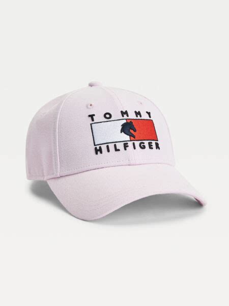 Tommy Hilfiger Equestrian Statement Baseball Cap Woman Spicehorse