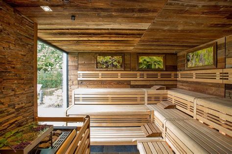 Custom Outdoor Sauna In High End Designs Corso Sauna