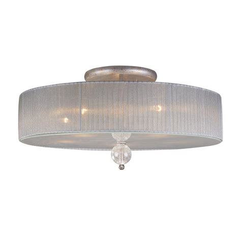 Free shipping on orders over $75. Titan Lighting Alexis 5-Light Antique Silver Ceiling Semi ...