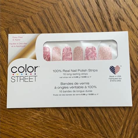 Color Street Makeup Nwt Color Street Feeling Marbleous Nail Strips