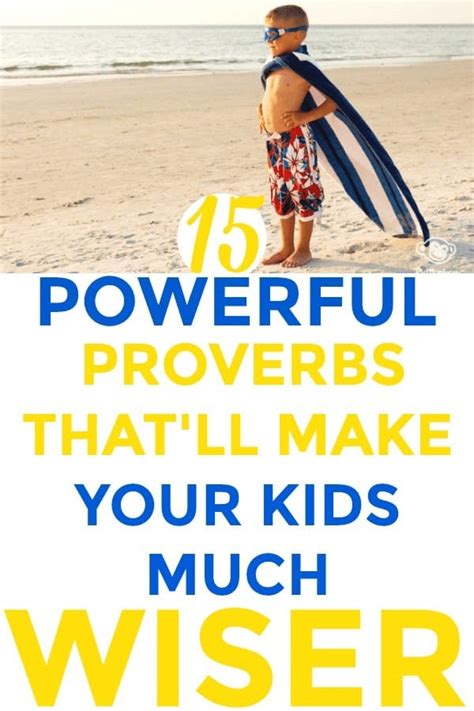 15 Powerful Proverbs For Kids Youll Wish They Knew Sooner Redeemer