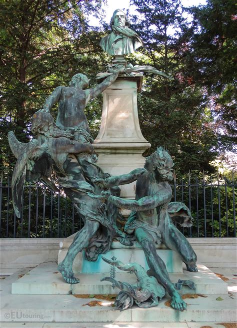 Photos Of Eugene Delacroix Monument In Jardin Du
