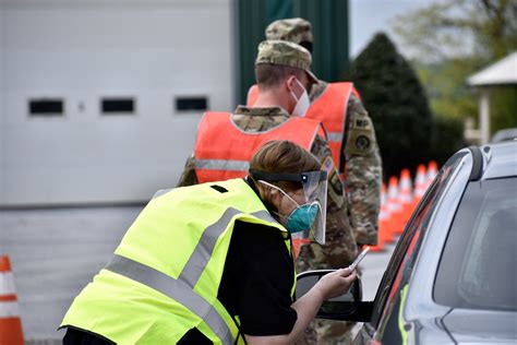 Maryland National Guard Supports Covid 19 Test Site Us Department