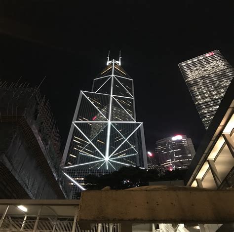 Images Gratuites Hong Kong Bâtiments Nuit Bâtiment Ciel Monde