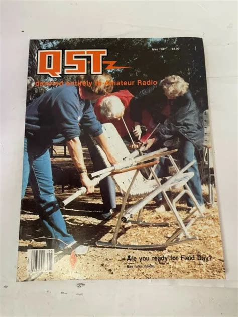 Vintage Qst Magazine May Icom Ic U At Transceiver Technology Arrl Ham Radio Picclick
