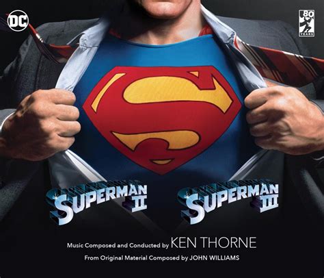 Limited Edition Superman Ii And Superman Iii Soundtrack Re Release