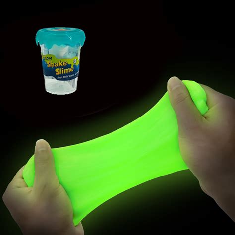 Diy Glow In The Dark Shake Slime Powder Toy For Kids China Slime Kit