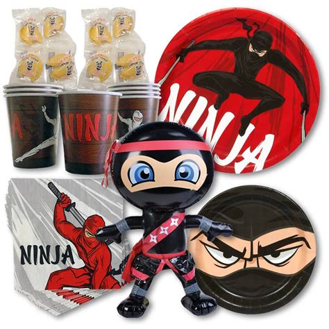 Ninja Birthday Party Pack Ninja Themed Birthday Party Supplies