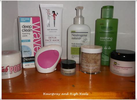 My Skin Care Routine Hairspray And Highheels