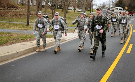 Service Members March 186 Miles To Give Back To Community National