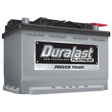 Duralast Platinum Battery H6 Agm Group Size 48 760 Cca Welcome To