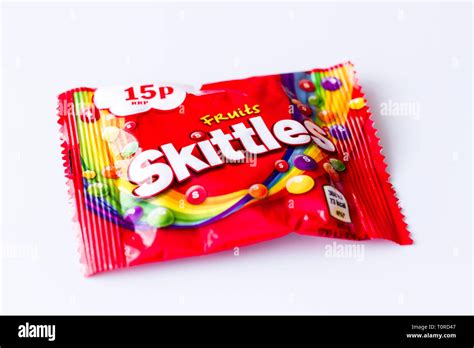 Packet Of Skittles Fruits Sweets Candy Fun Size Pack Unopened
