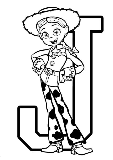 Toy Story Jessie Coloring Pages