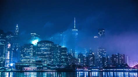 The Lights Of New York Wallpaper 4k