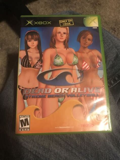 Dead Or Alive Extreme Beach Volleyball Xbox Complete W Rare Hologram