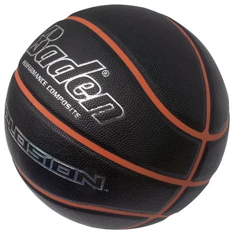 Baden Basketball Leather Streetball Indooroutdoor Black Size 7