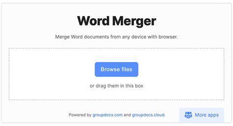 Merge Word Documents Online Combine Two Or More Files