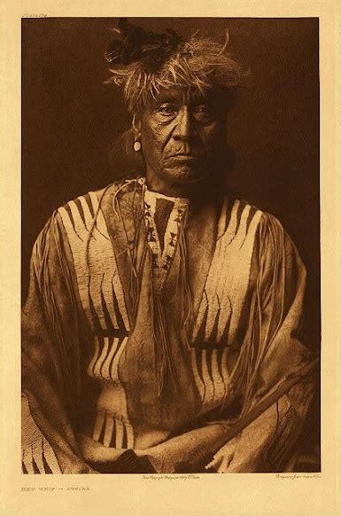 Red Whip Atsina 1908 Native American Tribes North American
