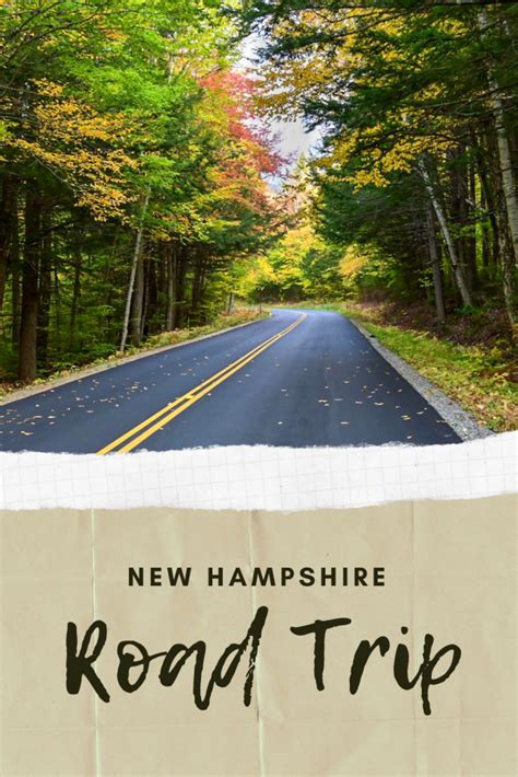 4 Day Fall New Hampshire Road Trip Adventures In New England