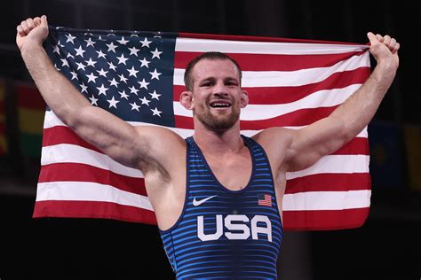 'Magic Man' David Taylor wins gold in Olympic wrestling debut