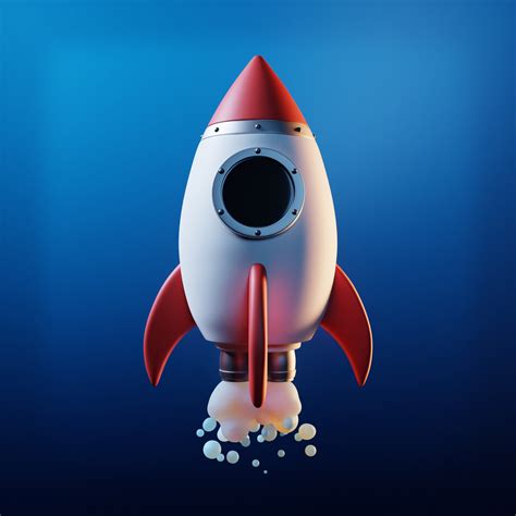 ArtStation - Rocket 🚀 3D Illustration