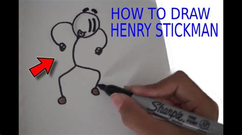 How To Draw Henry Stickman Youtube