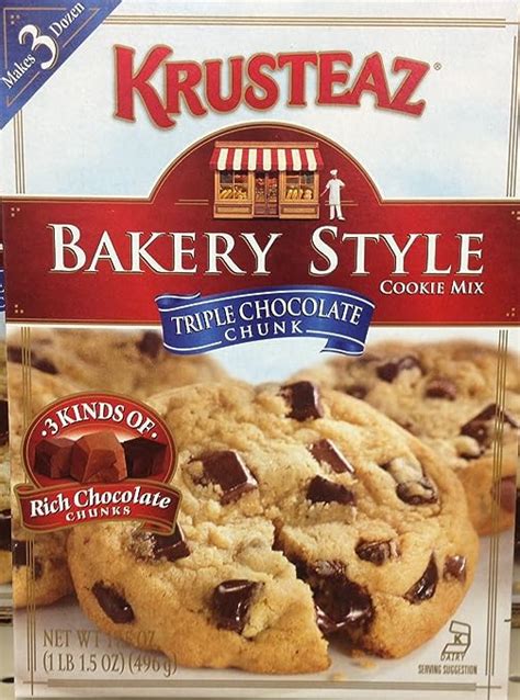 Krusteaz Bakery Style Triple Chunk Chocolate Cookie Mix 17
