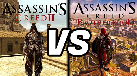 Assassin S Creed Vs Assassin S Creed Brotherhood Which Game Is