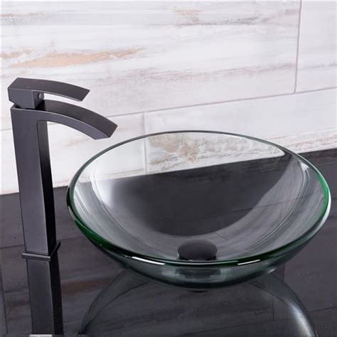 That's to ensure there's a buffer to cover any charges such as fees or interest that could be charged subsequently. VIGO Glass Vessel Bathroom Sink with Faucet - Christalline VGT891 | RONA