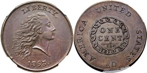 1793 Chain Cent Rare Coin Sold For 2350000